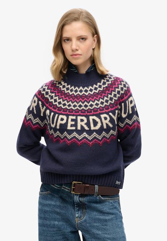 Superdry Superdry Pullover in Marine