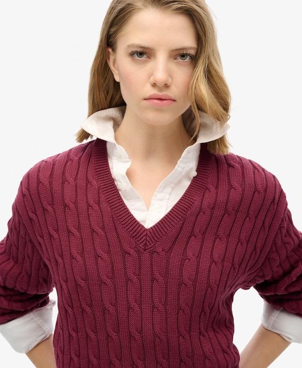 Superdry Superdry Pullover In Rot