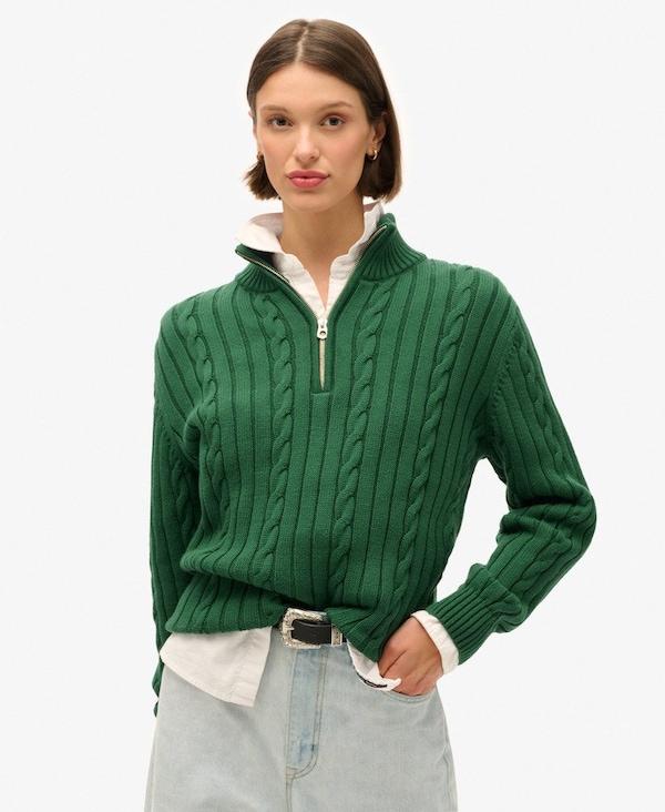 Superdry Superdry Pullover In Tanne