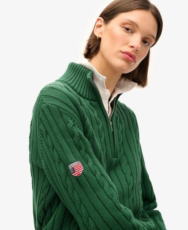 Superdry Superdry Pullover In Tanne