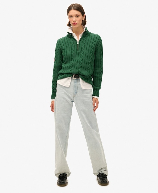 Superdry Superdry Pullover In Tanne