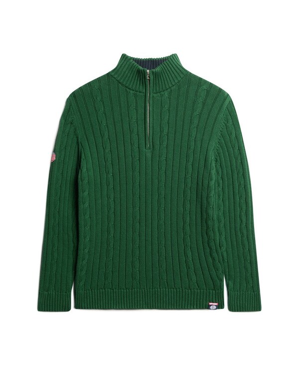 Superdry Superdry Pullover in Tanne