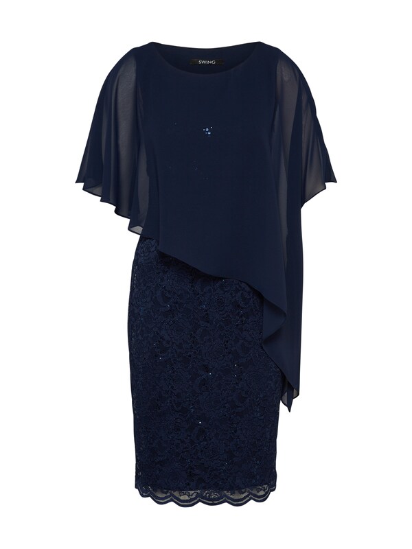 SWING SWING Cocktailkleid in Navy