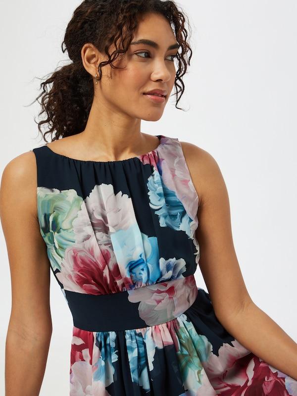 SWING SWING Kleid In Dunkelblau Mischfarben