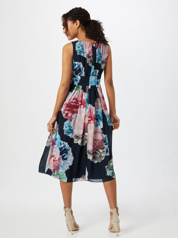 SWING SWING Kleid In Dunkelblau Mischfarben