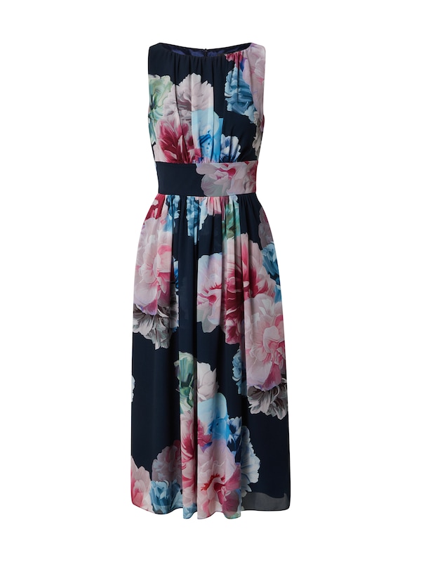 SWING SWING Kleid in Dunkelblau Mischfarben