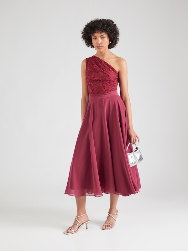 SWING SWING Kleid In Karminrot