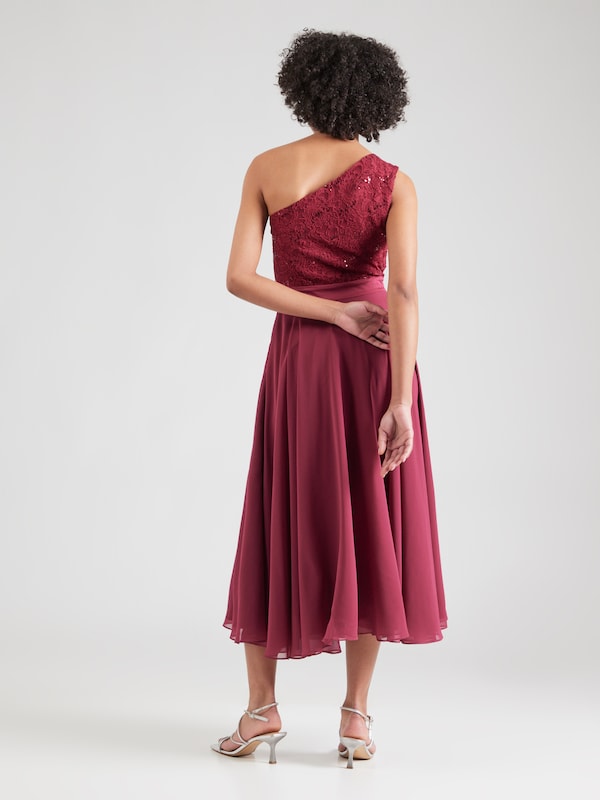 SWING SWING Kleid In Karminrot