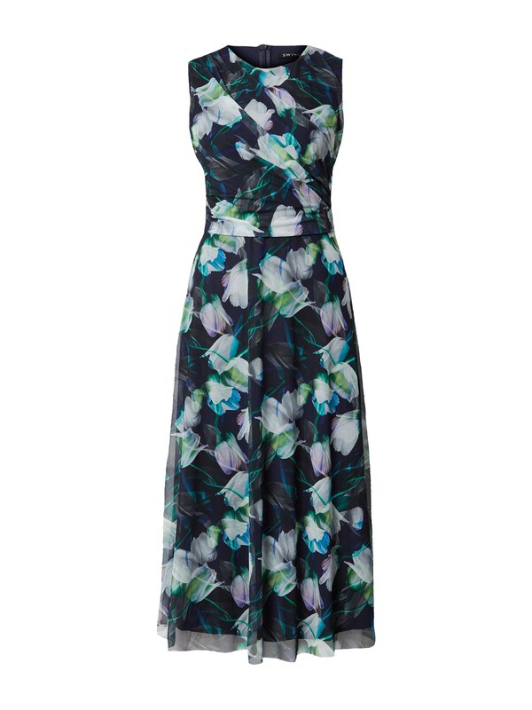 SWING SWING Kleid in Nachtblau Hellblau