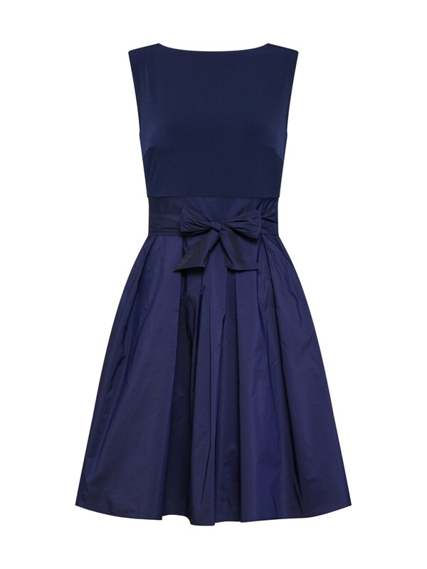 SWING SWING Kleid 'Microtaf' in Marine