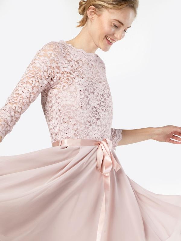 SWING SWING Spitzenkleid Mit Chiffon-Rock In Rosé