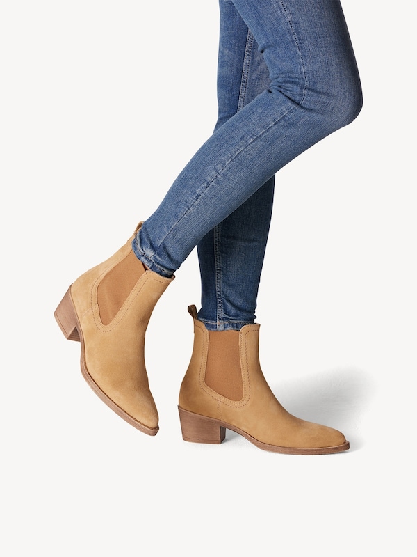 Tamaris Tamaris Chelsea Boots In Karamell