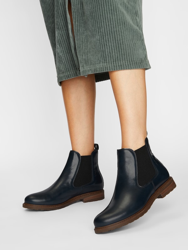 Tamaris Tamaris Chelsea Boots In Navy