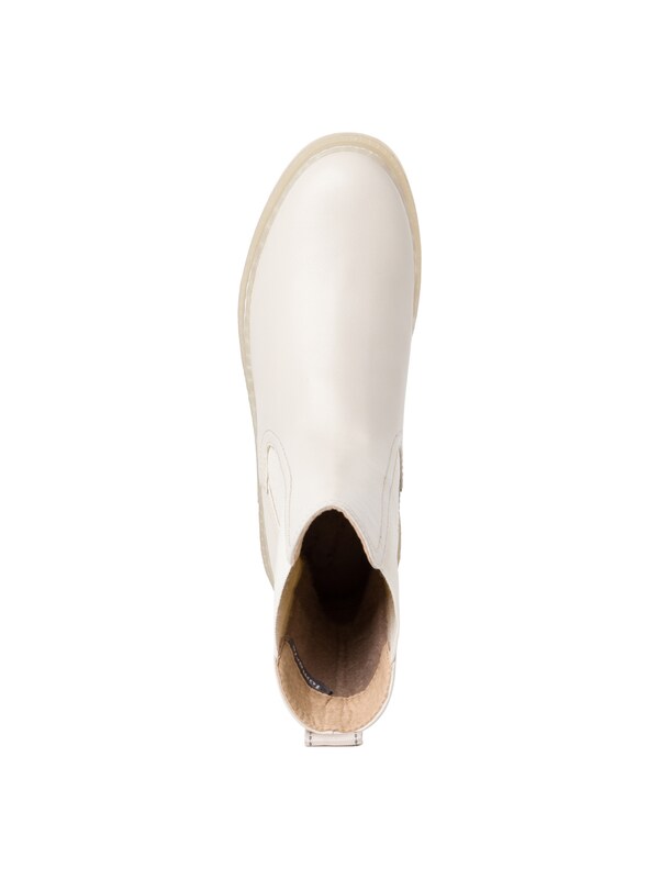 Tamaris Tamaris Chelsea Boots In Offwhite
