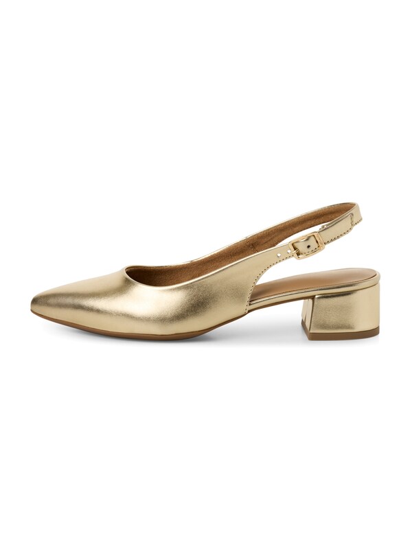Tamaris Tamaris Slingpumps In Gold