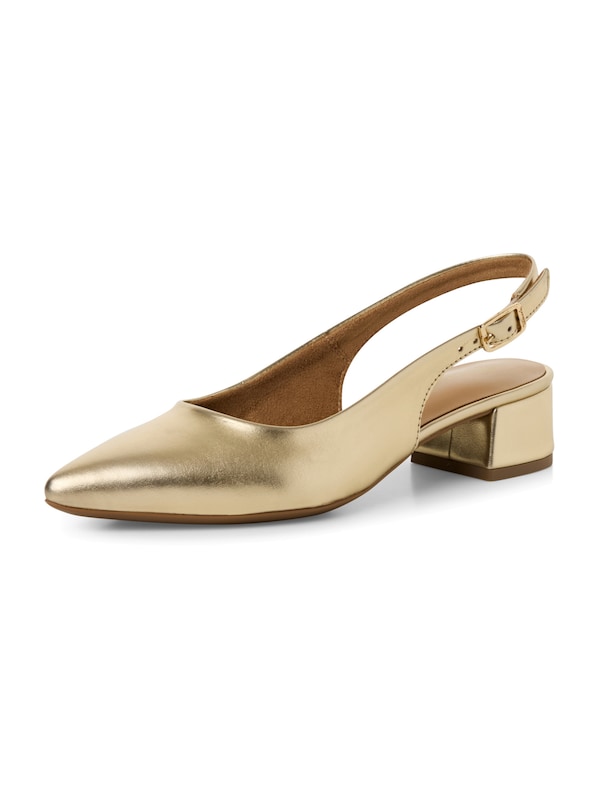 Tamaris Tamaris Slingpumps In Gold