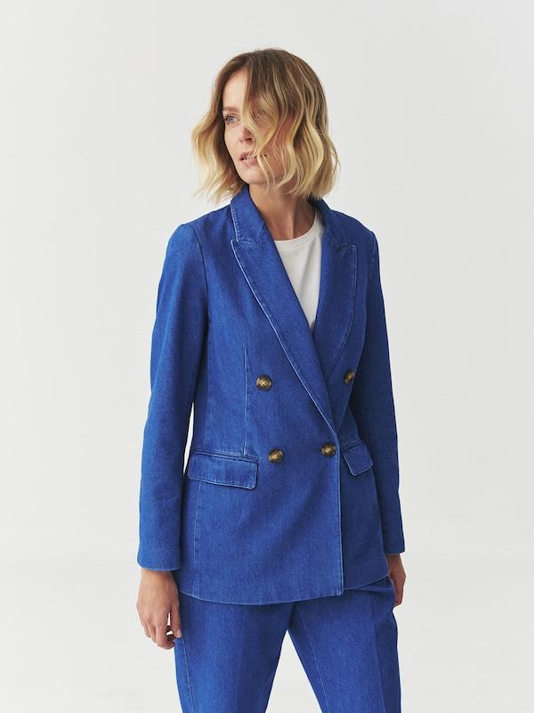 TATUUM TATUUM Blazer 'Ada' In Blue Denim