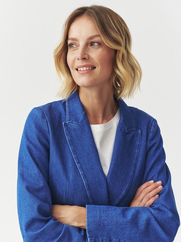 TATUUM TATUUM Blazer 'Ada' In Blue Denim
