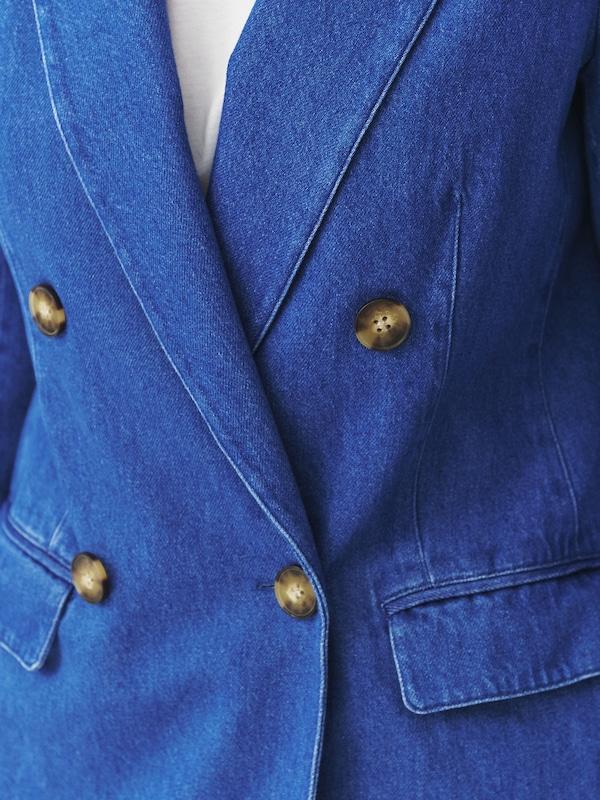 TATUUM TATUUM Blazer 'Ada' In Blue Denim
