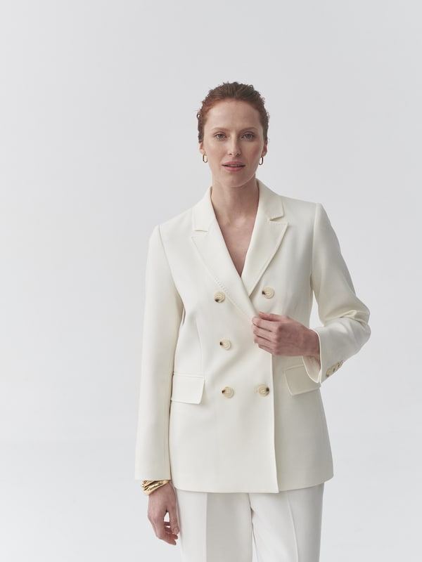 TATUUM TATUUM Blazer 'Ankina' In Offwhite