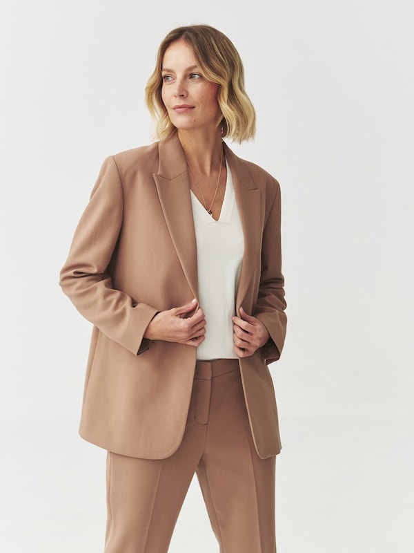 TATUUM TATUUM Blazer 'Keneko' In Camel