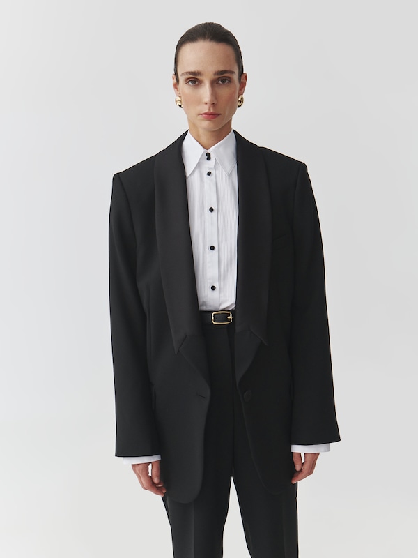 TATUUM TATUUM Blazer 'MARKAWIA' In Schwarz