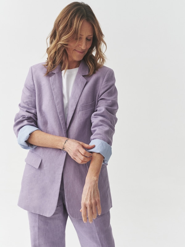 TATUUM TATUUM Blazer 'Meko 1' In Lavendel