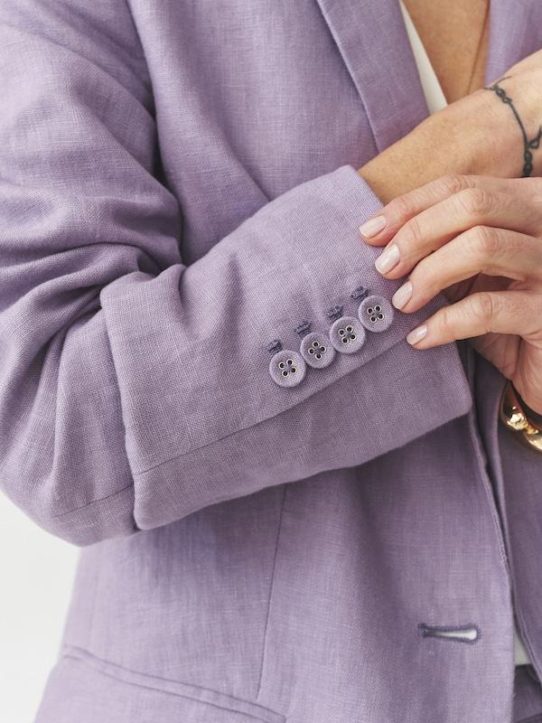 TATUUM TATUUM Blazer 'Meko 1' In Lavendel