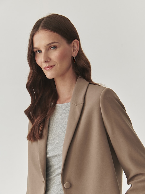 TATUUM TATUUM Blazer 'RENETA' In Chamois