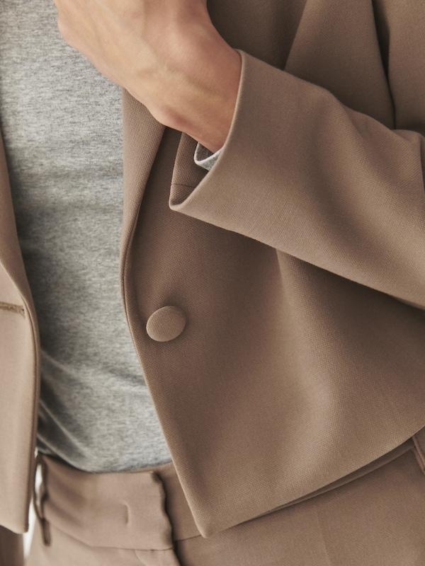 TATUUM TATUUM Blazer 'RENETA' In Chamois
