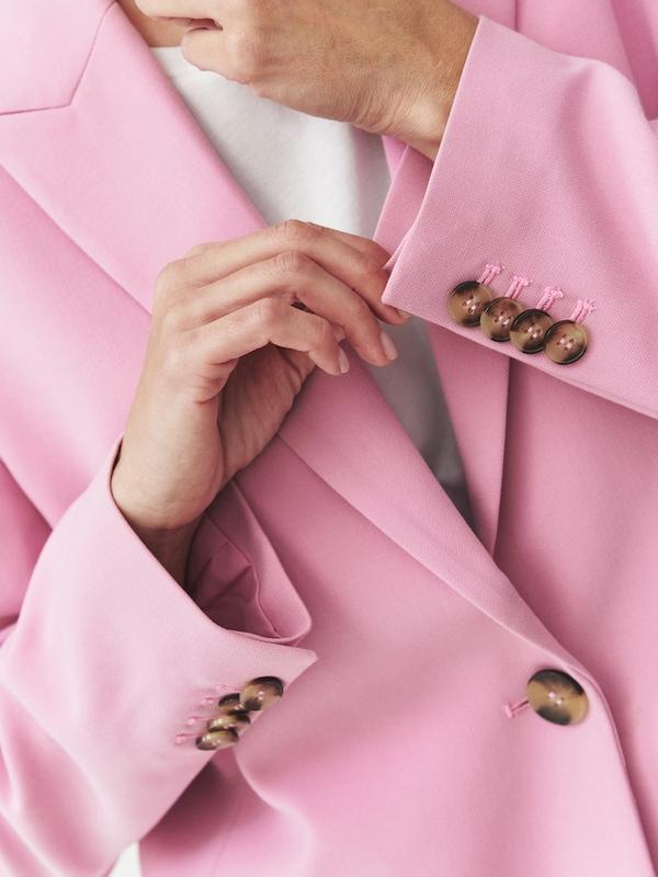TATUUM TATUUM Blazer 'Sekorki' In Rosa