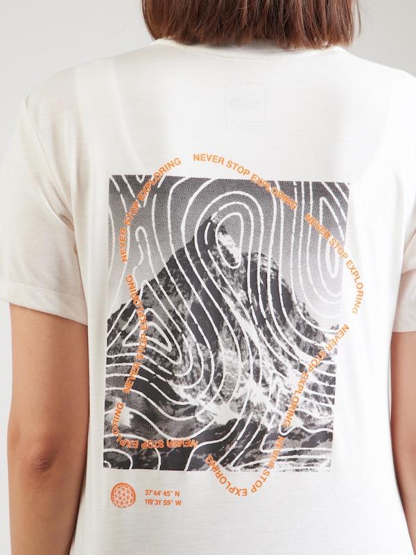 THE NORTH FACE THE NORTH FACE Funktionsshirt 'FOUNDATION' In Weiß