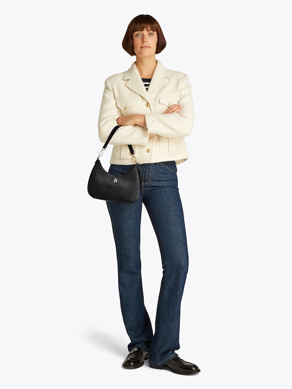 TOMMY HILFIGER TOMMY HILFIGER Schultertasche In Schwarz