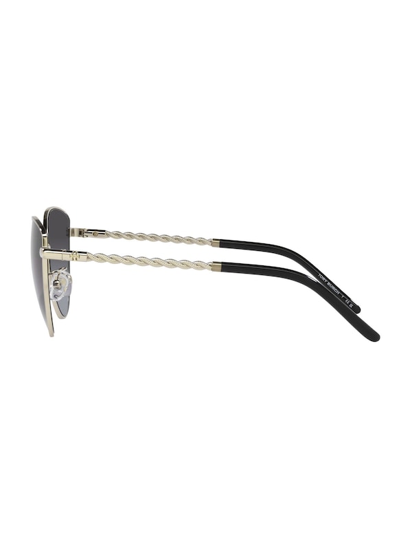 Tory Burch Tory Burch Sonnenbrille In Gold Graphit