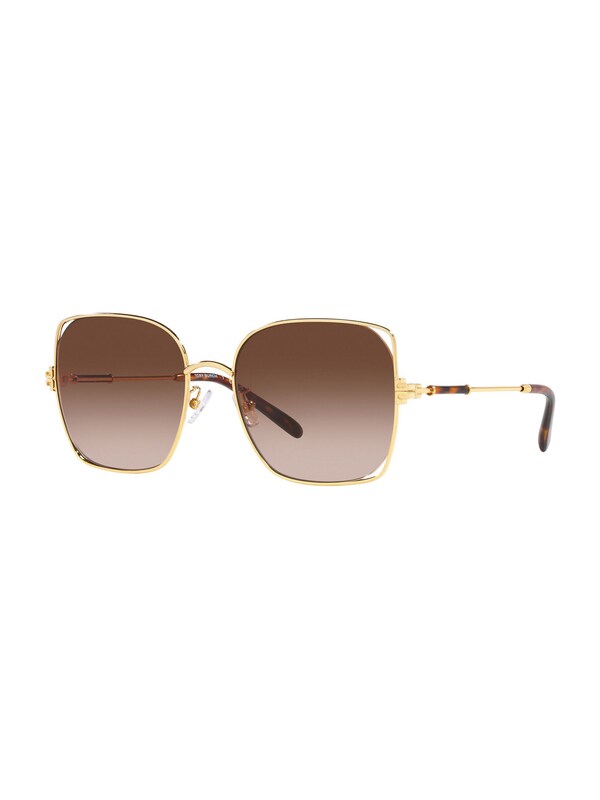 Tory Burch Tory Burch Sonnenbrille 'TY6097' in Gold