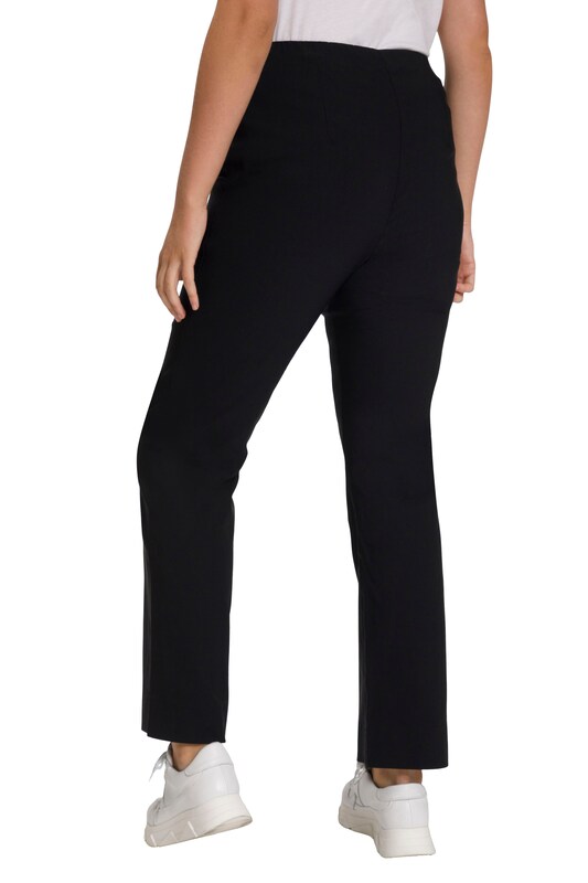 Ulla Popken Ulla Popken Regular Hose 'Bengalin' In Schwarz