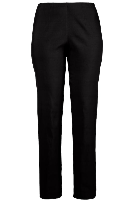 Ulla Popken Ulla Popken Regular Hose 'Bengalin' in Schwarz