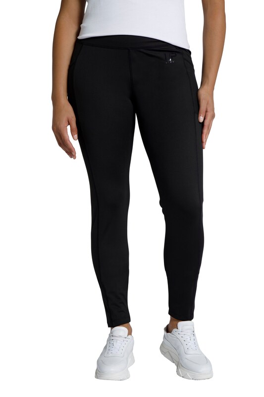 Ulla Popken Ulla Popken Skinny Sporthose (GRS) In Schwarz