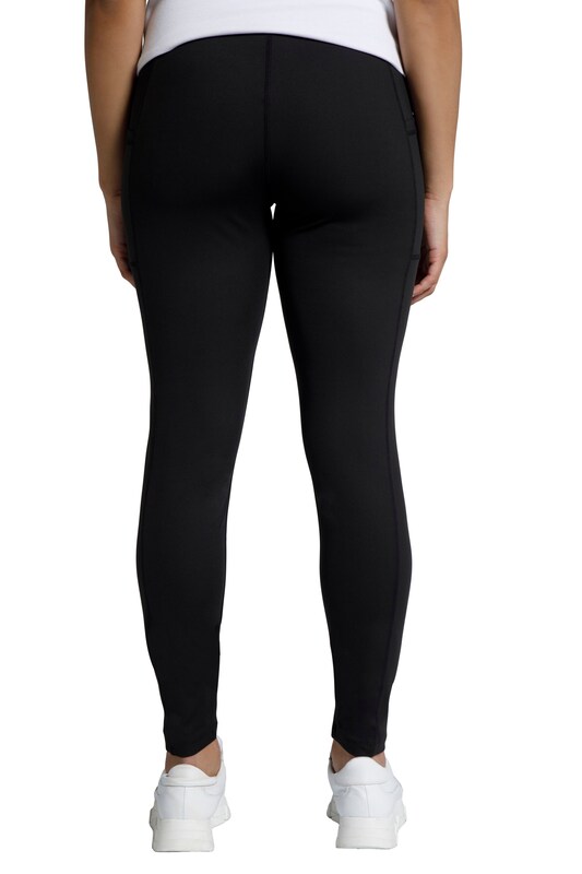 Ulla Popken Ulla Popken Skinny Sporthose (GRS) In Schwarz