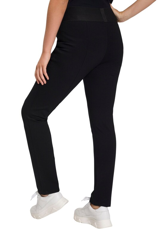 Ulla Popken Ulla Popken Slimfit Hose 'Sienna' In Schwarz