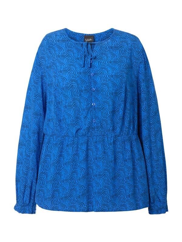 Ulla Popken Ulla Popken Bluse in Blau Marine