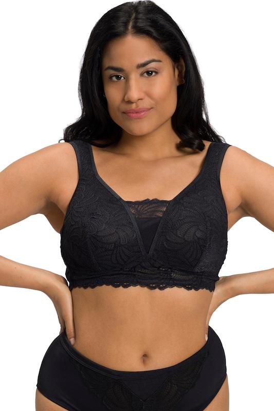 Ulla Popken Ulla Popken Bustier BH In Schwarz