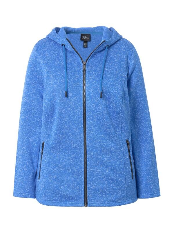 Ulla Popken Ulla Popken Fleecejacke in Blau