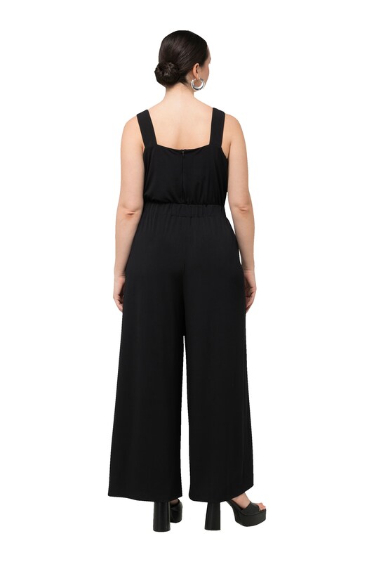 Ulla Popken Ulla Popken Jumpsuit In Schwarz