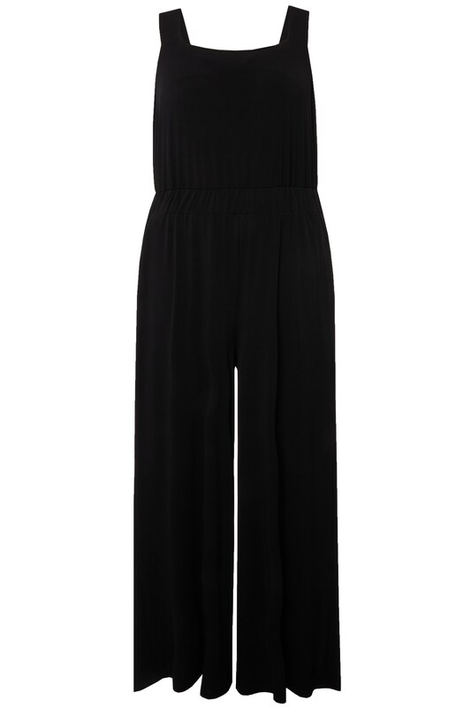 Ulla Popken Ulla Popken Jumpsuit in Schwarz