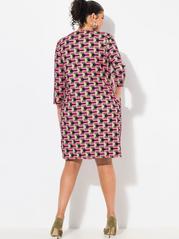 Ulla Popken Ulla Popken Kleid In Rosa