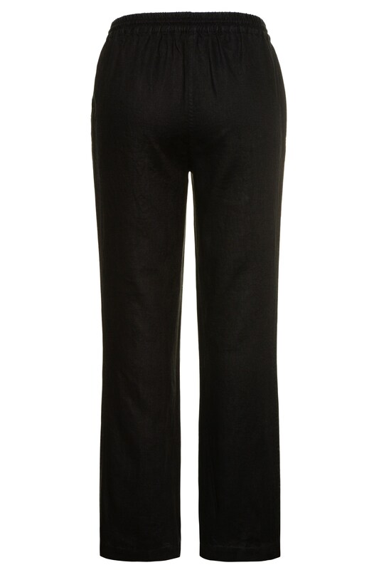 Ulla Popken Ulla Popken Loosefit Hose In Schwarz
