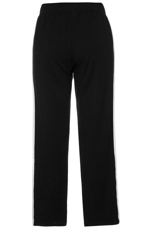 Ulla Popken Ulla Popken Loosefit Hose In Schwarz