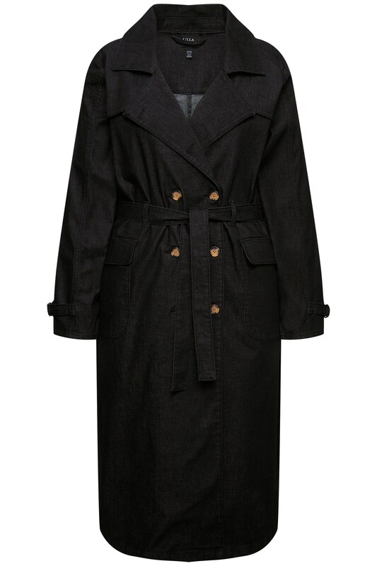 Ulla Popken Ulla Popken Mantel in Schwarz