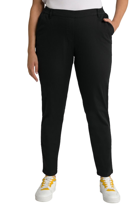 Ulla Popken Ulla Popken Regular Hose In Schwarz